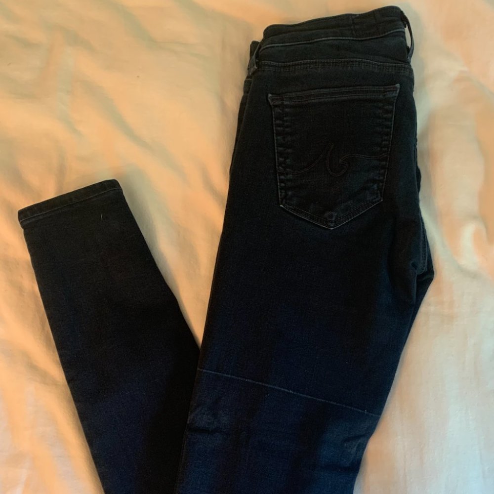 AG (Adriano Goldschmied) Blue Skinny Jeans